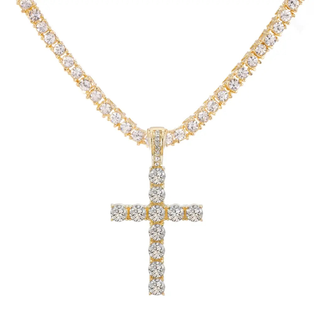 AstraBelle Cross Necklace