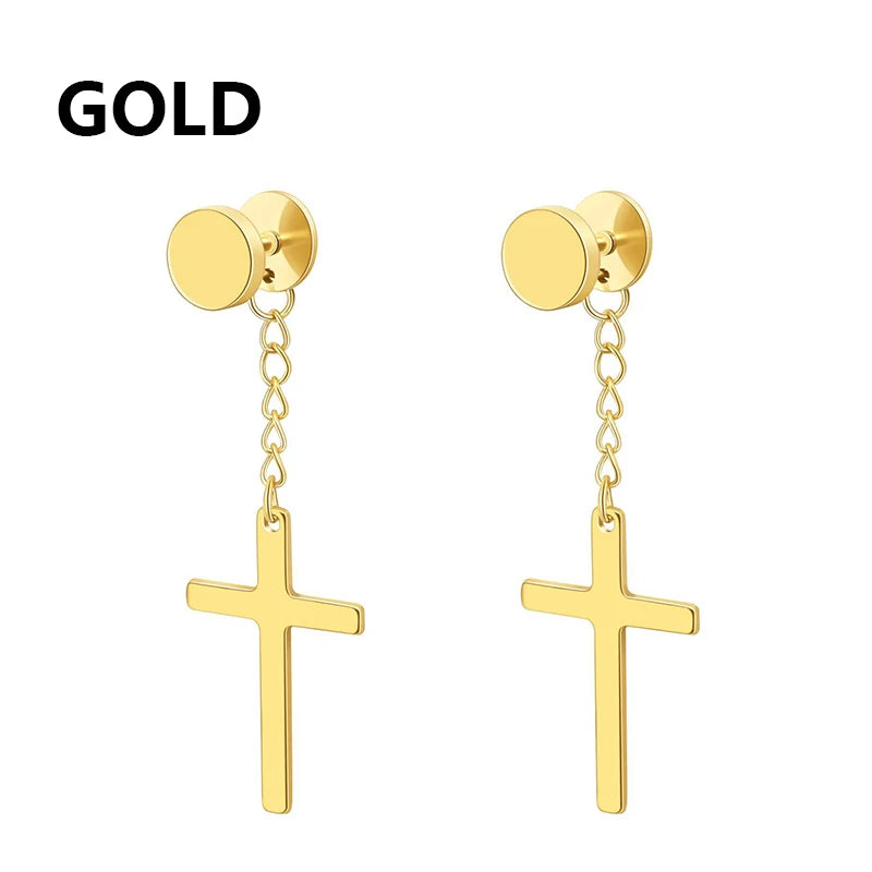 The Cross Earrings